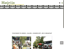 Tablet Screenshot of galleri-ferielejlighed.dk